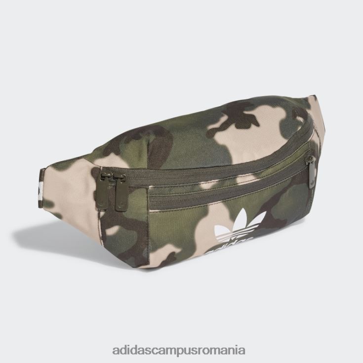 adidas campus romania geantă de talie camo olive adidas unisex măsline J266N215768
