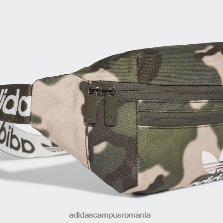 adidas campus romania geantă de talie camo olive adidas unisex măsline J266N215768