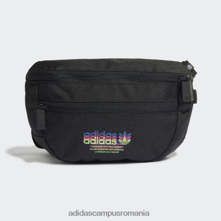 adidas campus romania geantă de talie hiperreală neagră unisex negru J266N28231