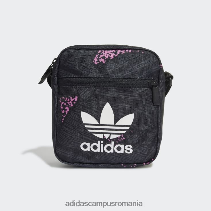 adidas campus romania geantă neagră de festival rekive unisex negru/carbon/roz J266N215605