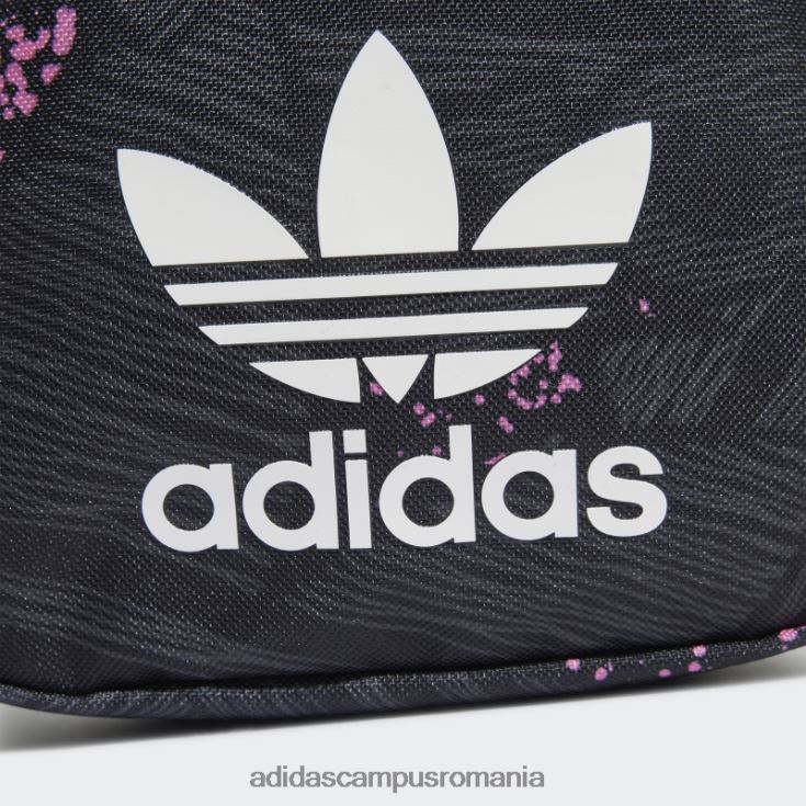 adidas campus romania geantă neagră de festival rekive unisex negru/carbon/roz J266N215605