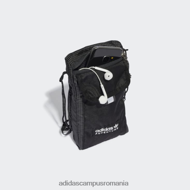 adidas campus romania geantă steagul aventură mic fashion negru unisex negru J266N215633