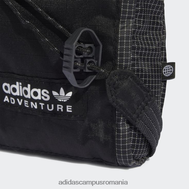 adidas campus romania geantă steagul aventură mic fashion negru unisex negru J266N215633