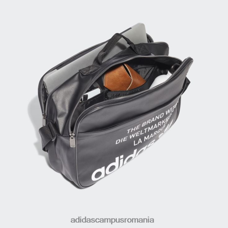 adidas campus romania geanta de avion vintage neagra adidas unisex negru J266N27698