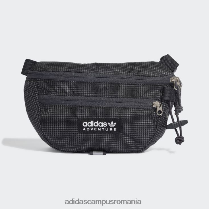 adidas campus romania geanta de talie aventura mica moda neagra unisex negru J266N215844