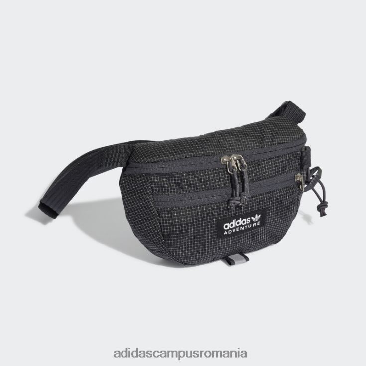 adidas campus romania geanta de talie aventura mica moda neagra unisex negru J266N215844