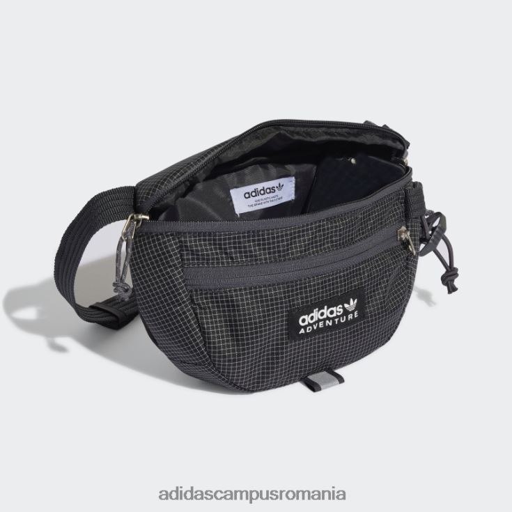 adidas campus romania geanta de talie aventura mica moda neagra unisex negru J266N215844