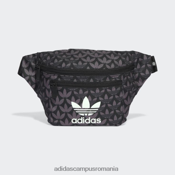 adidas campus romania geanta de talie monogram neagra adidas unisex negru J266N27638