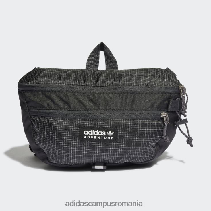 adidas campus romania geanta de talie neagra de aventura mare fierbinte unisex negru J266N28215