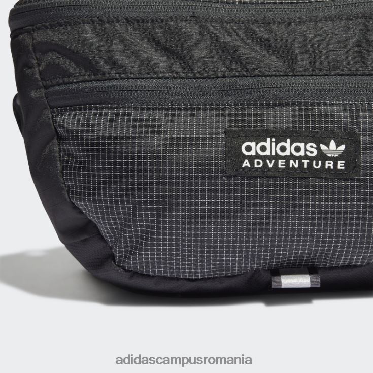 adidas campus romania geanta de talie neagra de aventura mare fierbinte unisex negru J266N28215