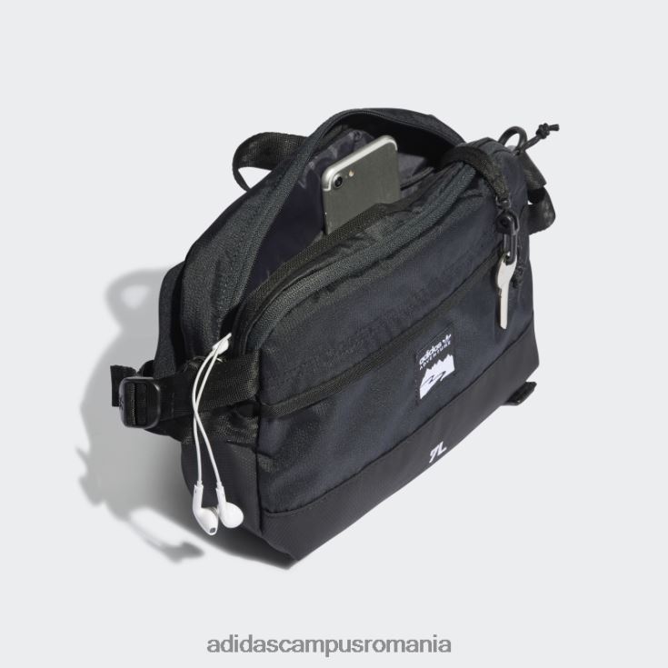 adidas campus romania geanta de talie neagra hot adventure mare unisex negru J266N21930