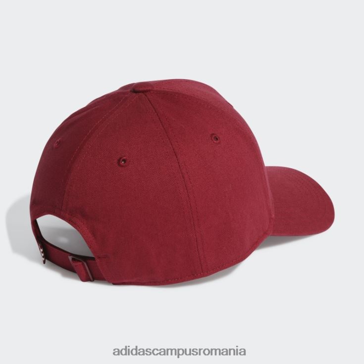 adidas campus romania hack the archive baseball cap burgundy unisex Burgundia J266N27694