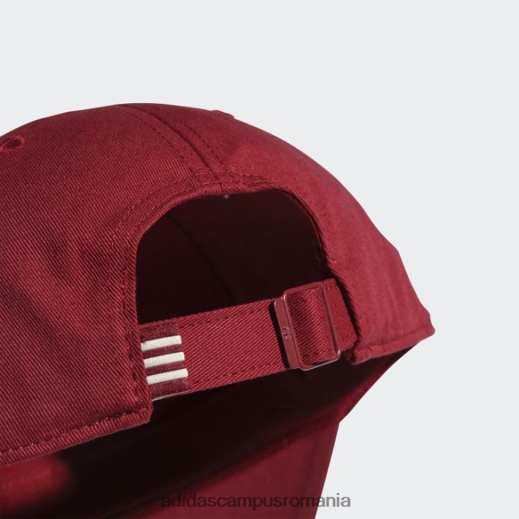 adidas campus romania hack the archive baseball cap burgundy unisex Burgundia J266N27694