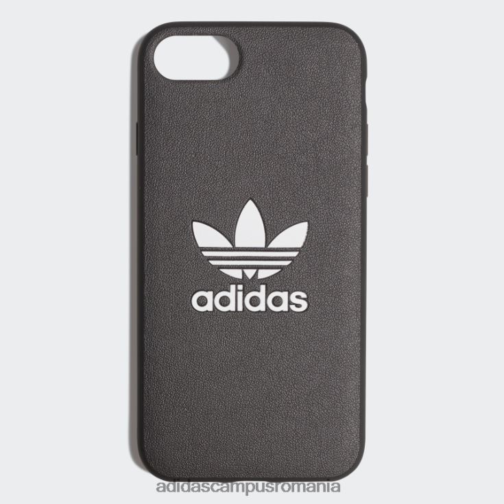 adidas campus romania husă neagră cu logo de bază pentru iPhone 8 unisex alb negru J266N28236