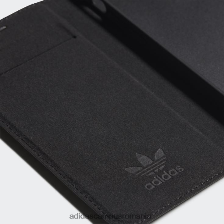 adidas campus romania husă tip carte de bază pentru iPhone 2020 5.4 inch neagră unisex alb negru J266N28258