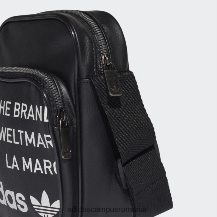 adidas campus romania mini geanta vintage neagra unisex negru J266N28149