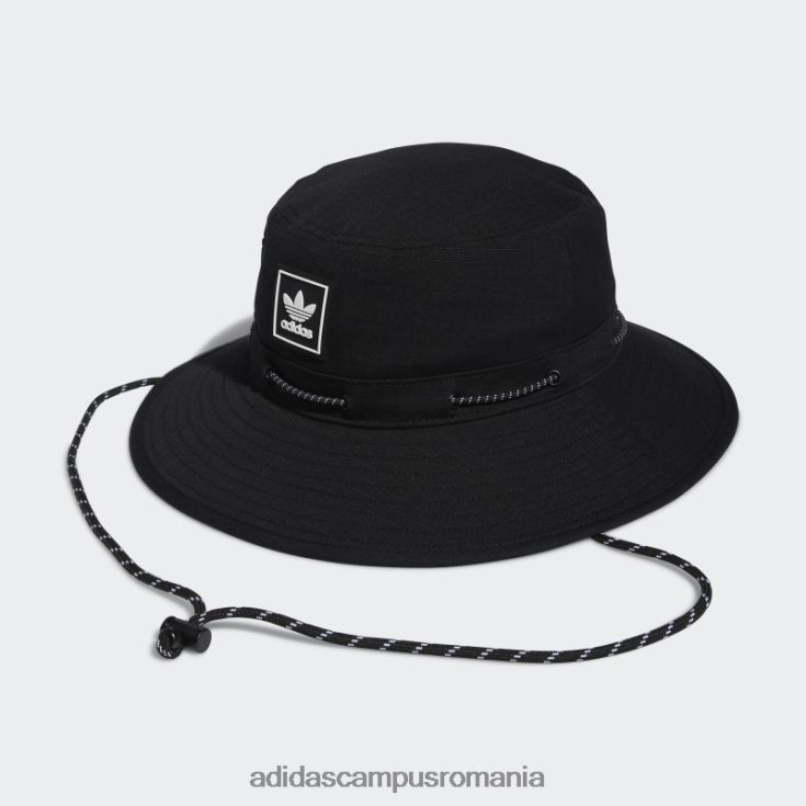 adidas campus romania pălărie boonie neagră unisex alb negru J266N27592