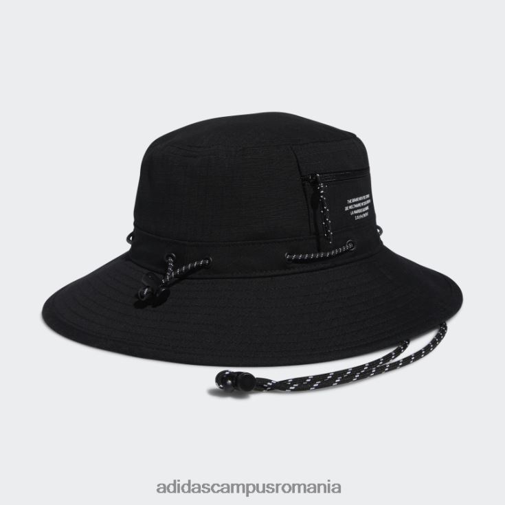 adidas campus romania pălărie boonie neagră unisex alb negru J266N27592