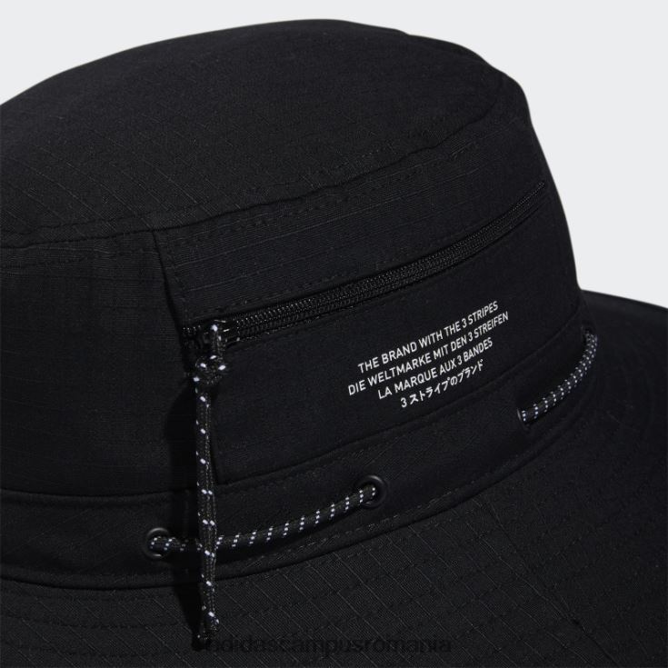 adidas campus romania pălărie boonie neagră unisex alb negru J266N27592