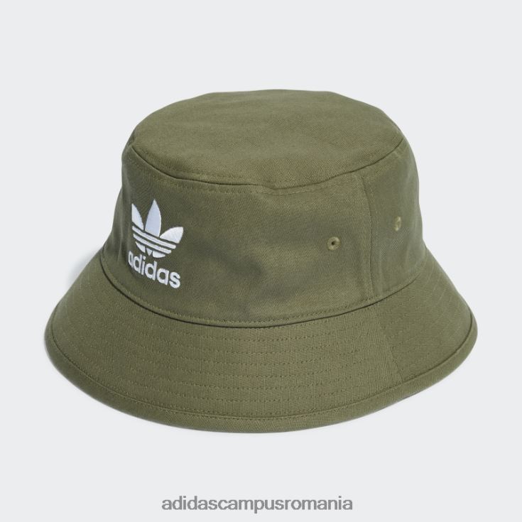 adidas campus romania pălărie cu găleată trefoil olive unisex măsline J266N215601