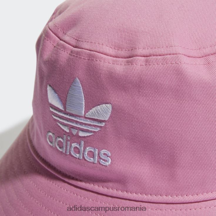 adidas campus romania pălărie cu găleată trefoil roz unisex roz J266N27666