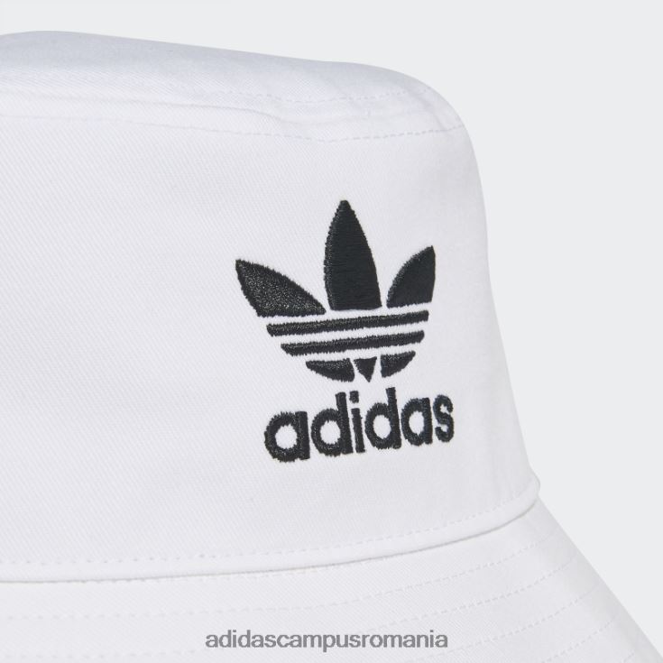 adidas campus romania pălărie cu găleată trifoil adicolor alb unisex alb J266N21729