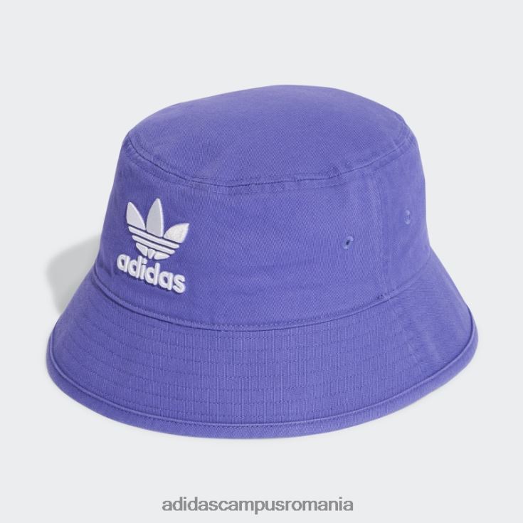adidas campus romania pălărie de găleată clasică adicolor spălată cu pietre liliac unisex liliac J266N215595