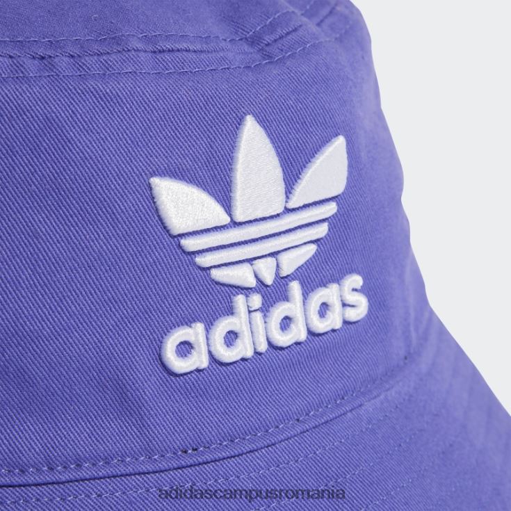 adidas campus romania pălărie de găleată clasică adicolor spălată cu pietre liliac unisex liliac J266N215595