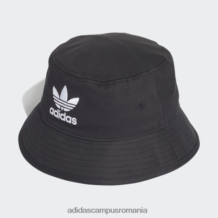 adidas campus romania pălărie de găleată neagră unisex alb negru J266N27391