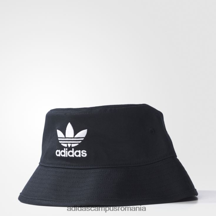 adidas campus romania pălărie de găleată neagră unisex alb negru J266N27391