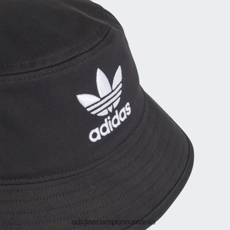 adidas campus romania pălărie de găleată neagră unisex alb negru J266N27391