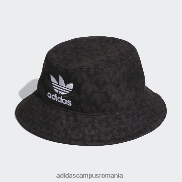 adidas campus romania pălărie neagră cu imprimeu monogramă unisex negru J266N21886