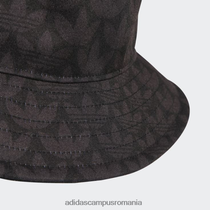 adidas campus romania pălărie neagră cu imprimeu monogramă unisex negru J266N21886