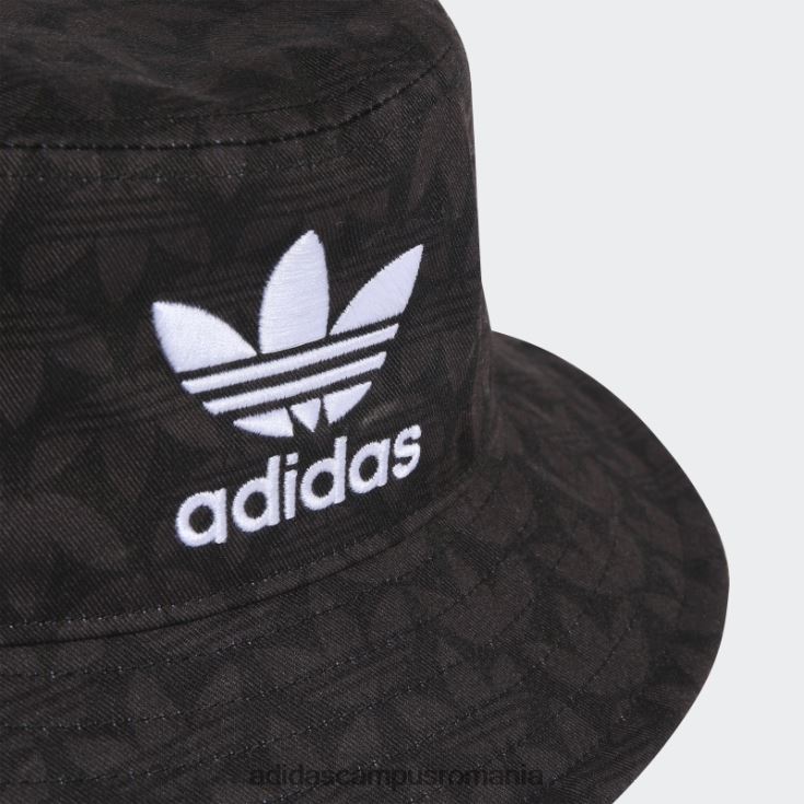 adidas campus romania pălărie neagră cu imprimeu monogramă unisex negru J266N21886