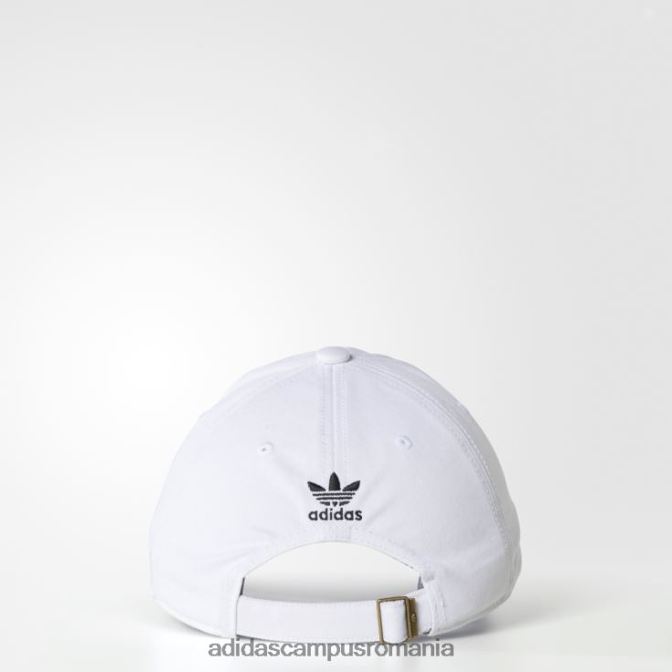adidas campus romania pălărie neagră relaxată cu bretele unisex alb negru J266N28063
