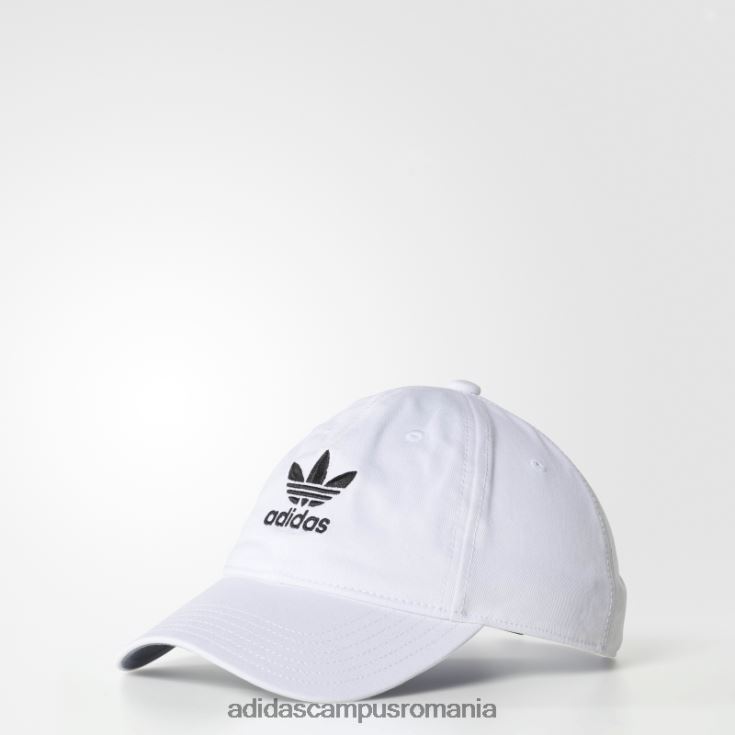 adidas campus romania pălărie neagră relaxată cu bretele unisex alb negru J266N28063