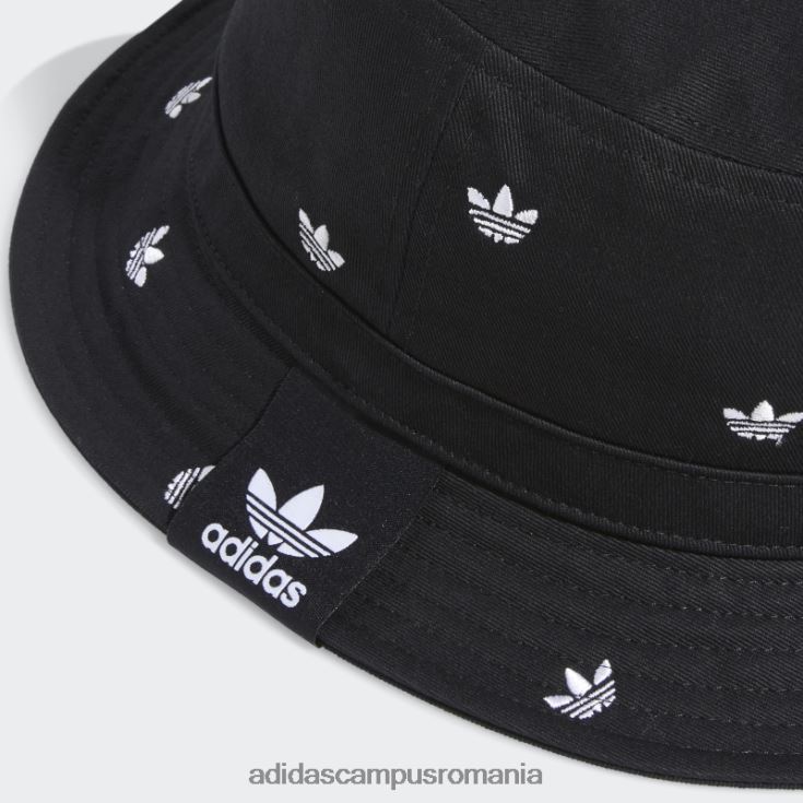 adidas campus romania pălărie neagră tip trefoil cu imprimeu unisex negru J266N28164