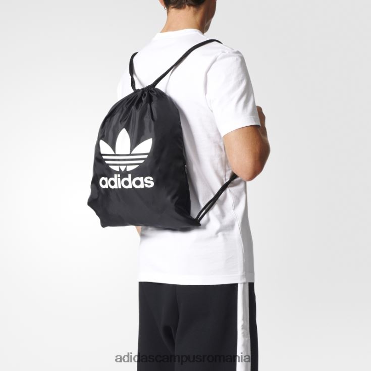 adidas campus romania sac de gimnastică trefoil negru unisex negru J266N215706