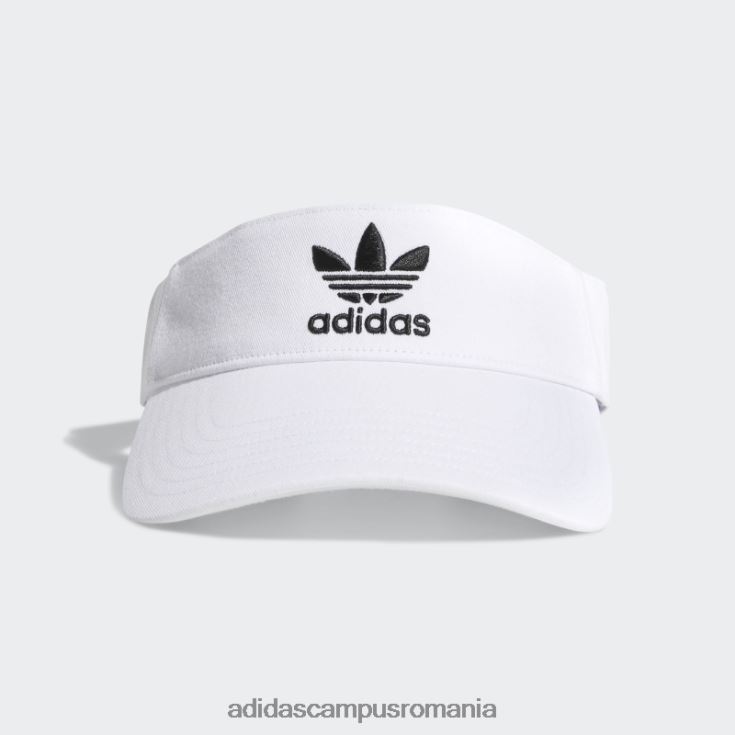 adidas campus romania vizor din twill alb unisex alb J266N28123