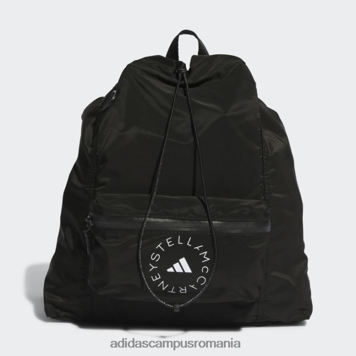 adidas campus romania black hot by stella mccartney sac de sport unisex alb negru J266N224244