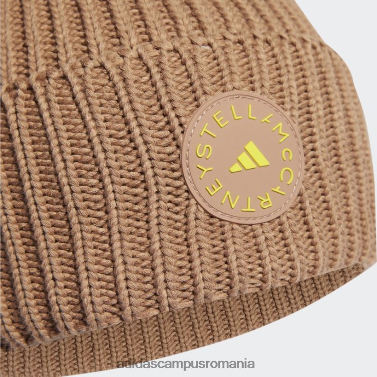 adidas campus romania camel by stella mccartney beanie fashion unisex cămilă/galben J266N210954