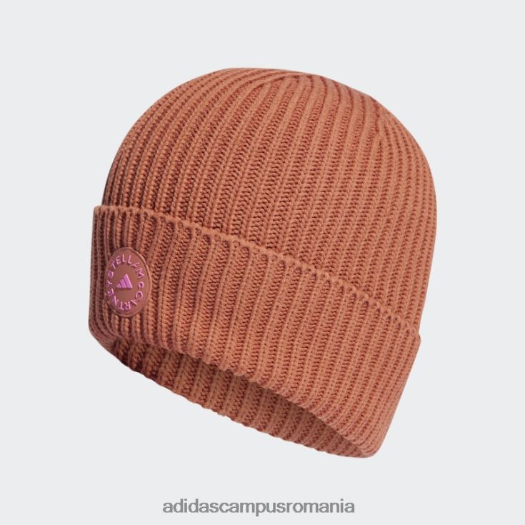 adidas campus romania de stella mccartney beanie pământ fierbinte unisex pământ/roz J266N224316