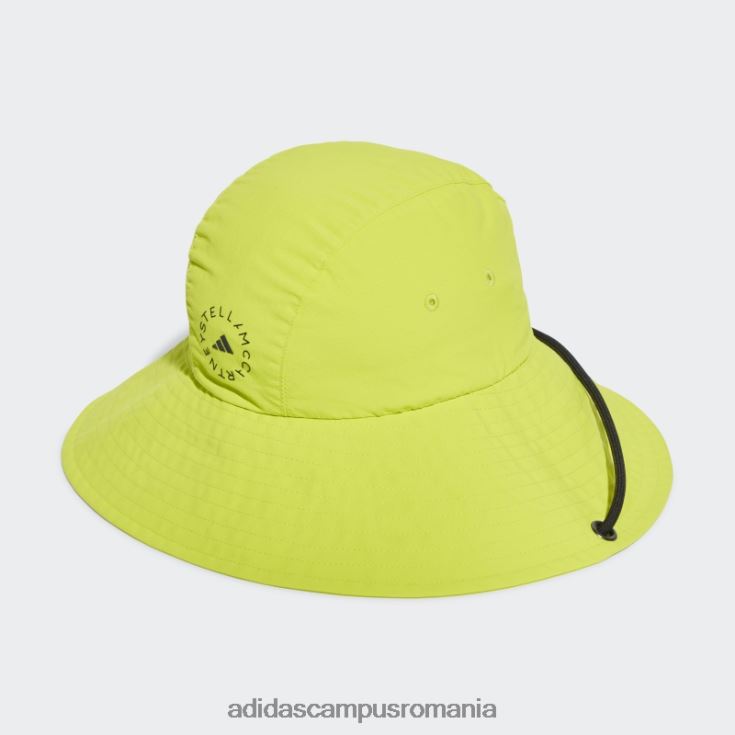 adidas campus romania de stella mccartney pălărie de găleată galben fierbinte unisex galben/negru J266N210918