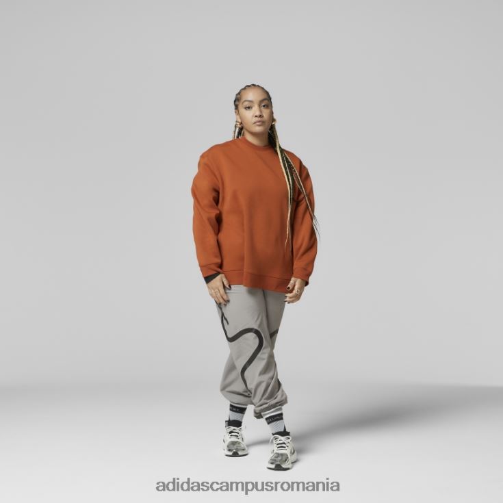 adidas campus romania de stella mccartney sc hanorac cărămidă arsă unisex cărămidă arsă J266N23694