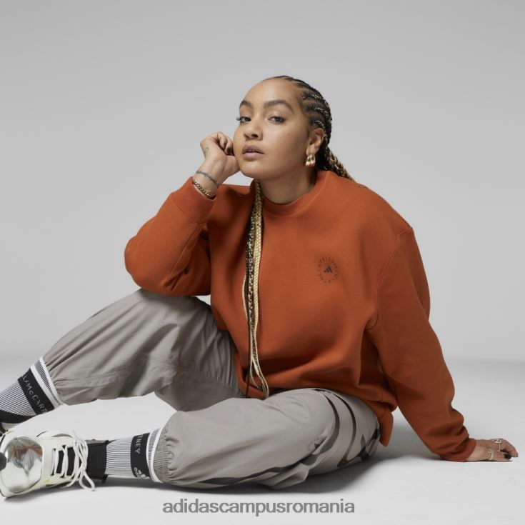 adidas campus romania de stella mccartney sc hanorac cărămidă arsă unisex cărămidă arsă J266N23694