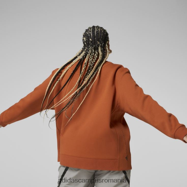 adidas campus romania de stella mccartney sc hanorac cărămidă arsă unisex cărămidă arsă J266N23694