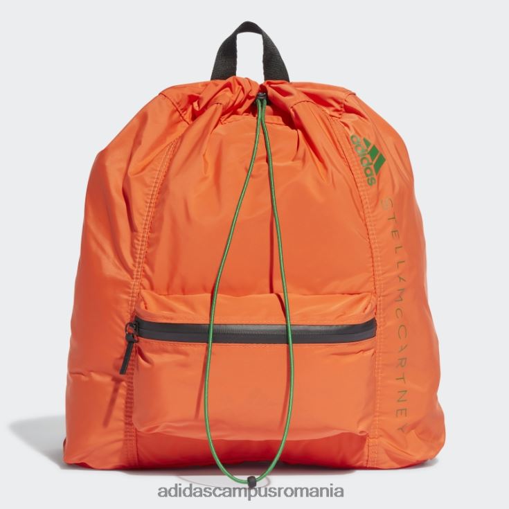 adidas campus romania portocaliu fierbinte de stella mccartney sac de sport unisex portocaliu/negru/verde J266N23298