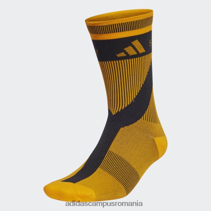 adidas campus romania sosete portocalii by stella mccartney crew fierbinți unisex portocaliu/negru J266N210910