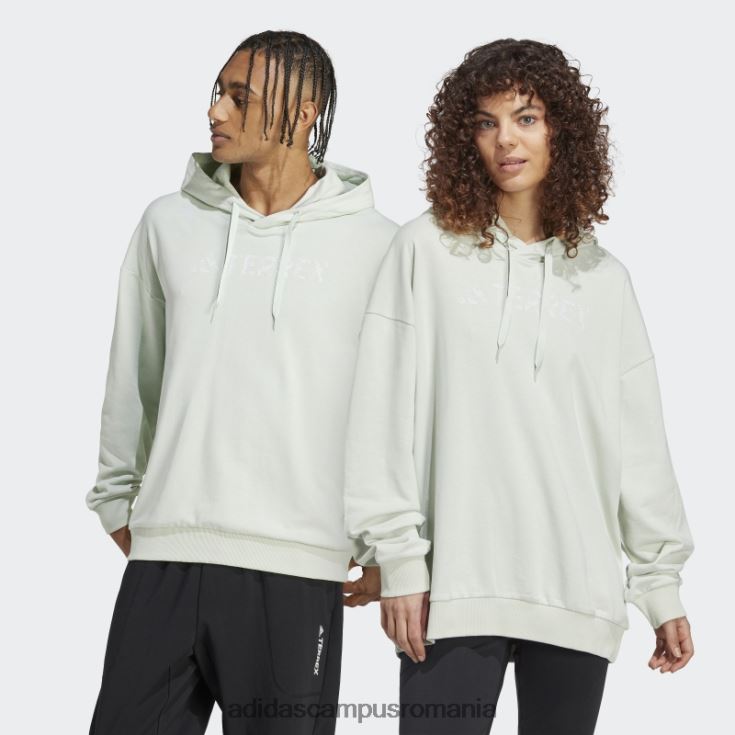 adidas campus romania hanorac terrex cu logo mare (gen neutru) verde unisex verde J266N213724