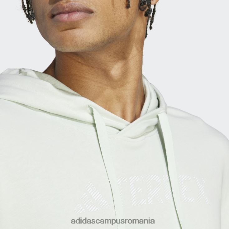 adidas campus romania hanorac terrex cu logo mare (gen neutru) verde unisex verde J266N213724